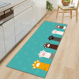 modern Kitchen Mat Long Strip