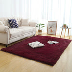 Silky Fluffy Carpet Modern Home Decor