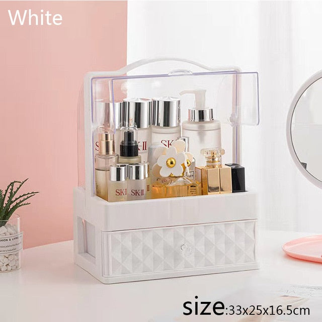 Large Capacity Cosmetic Storage Box – MILD CROWDING HOME GOODS