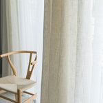 Modern  Japanese style linen curtain