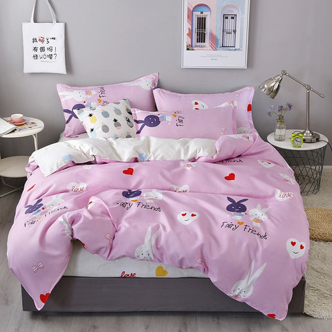 Pink Strawberry Fashion Bed Sheets