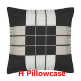 Pillow Covers Luxury H Cashmere Pillowcase